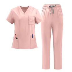 Bata quirúrgica unisex para clínica veterinaria