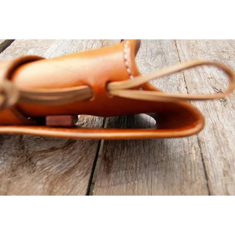 Funda táctica cuero PU pistola occidental revólver accesorio - imagen 5