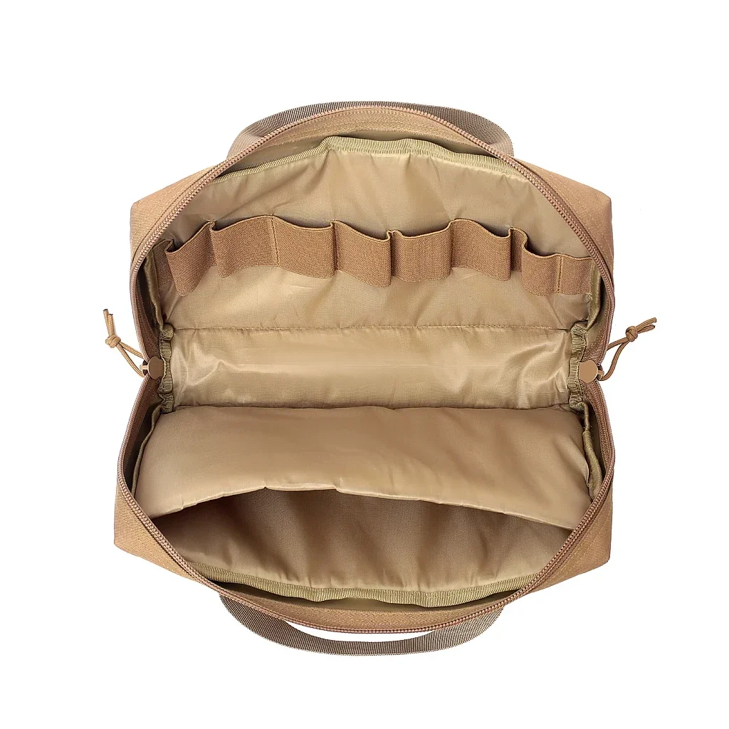 Bolsa táctica transporte pistola – Funda protectora EDC con organizador - imagen 5
