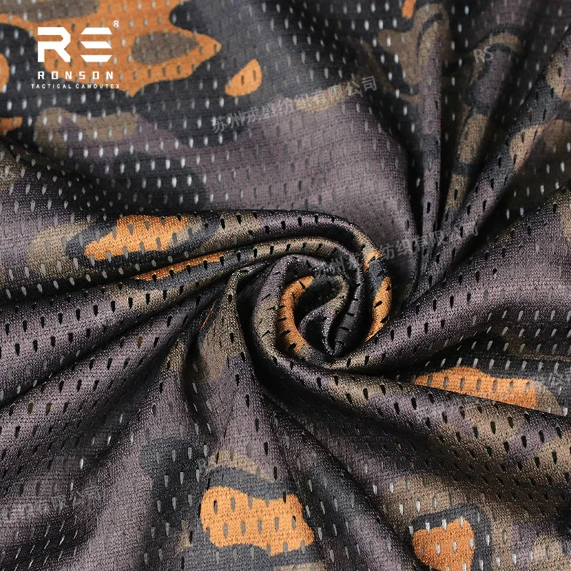 RONSON WW2 M42 camuflaje roble otoño malla doble cara transpirable - imagen 2
