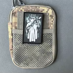 Parche táctico Operador Fantasma con velcro, insignia moral brazalete