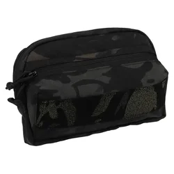 Bolsa táctica MOLLE para cinturón, riñonera utilitaria con cremallera