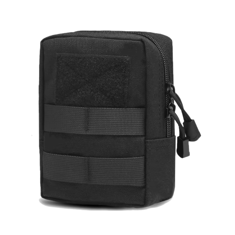 Bolsa táctica MOLLE compacta vista frontal