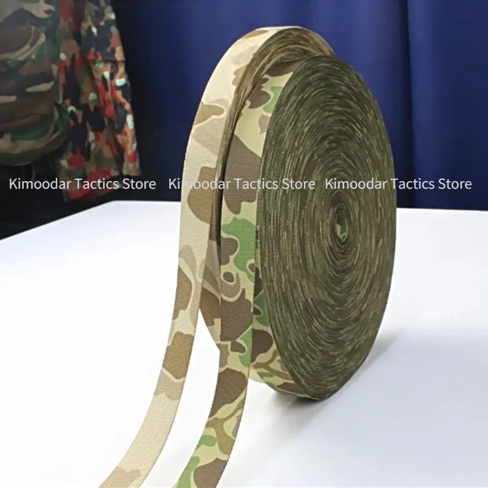Cinta de cincha táctica poliéster camuflaje jungla para equipo