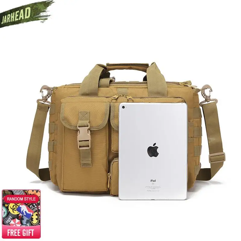 Bandolera táctica impermeable para portátil y laptop, maletín - imagen 4