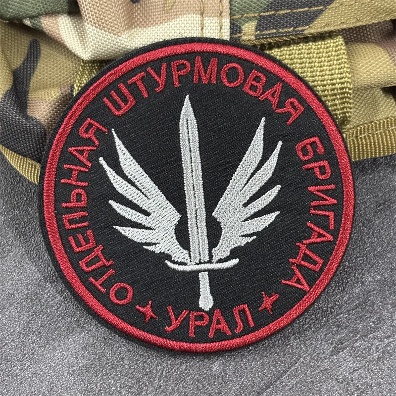 Chevrón táctico con velcro – Insignia militar para uniforme - imagen 2