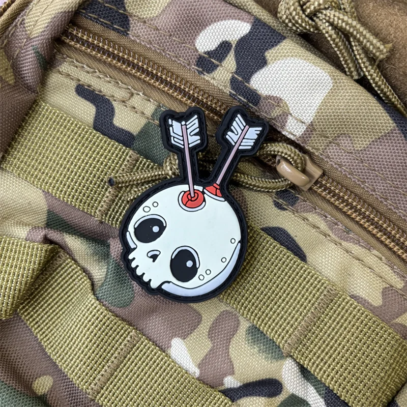 Parche en mochila táctica