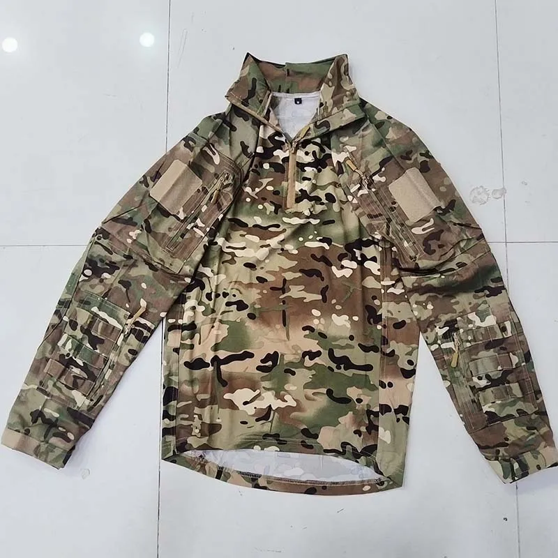 Conjunto uniforme táctico hombre airsoft caza paintball outdoor - imagen 3