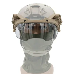 Casco táctico MICH VULPO airsoft visor abatible antiniebla