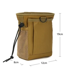 Riñonera táctica camuflaje de nailon para cintura y accesorios