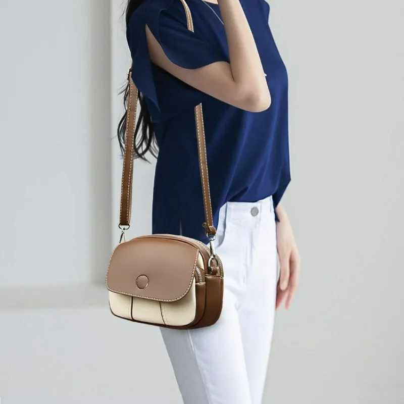 Bolso mini bandolera redondo