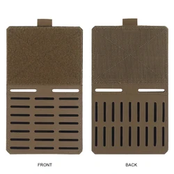 Panel MOLLE doble cara para bolsa portarevistas y soporte Radio