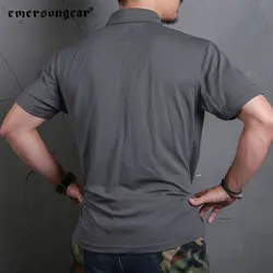 Emersongear polo táctico secado rápido azul marino