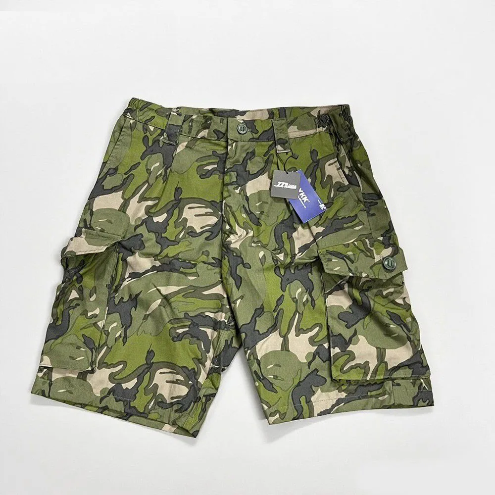 Pantalones cortos tácticos camuflaje holgados estilo chino hombre