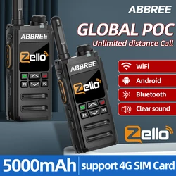 Radio táctica LTE WiFi Bluetooth con Android para comunicaciones
