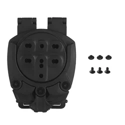 Base giratoria 360° para funda de pistola Airsoft con montaje modular