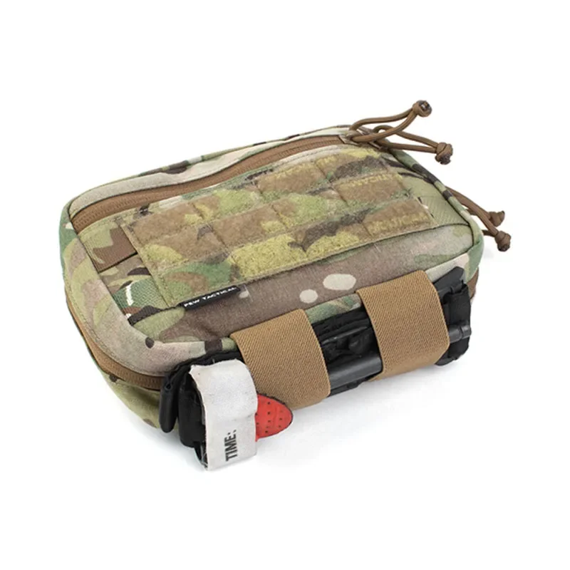 Chaleco táctico con bolsa pectoral y abdominal MOLLE - imagen 5