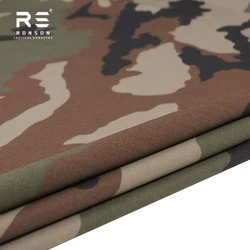 Tela ripstop táctica NYCO camuflaje europeo francés nailon-algodón