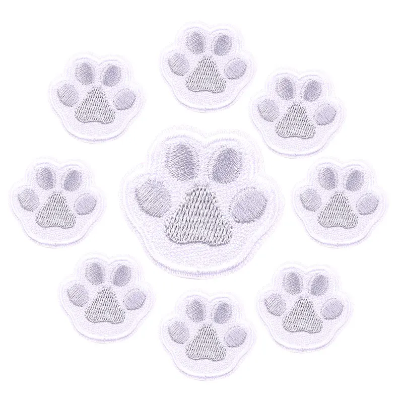 Parches bordados termoadhesivos garras gato para chaqueta - imagen 4