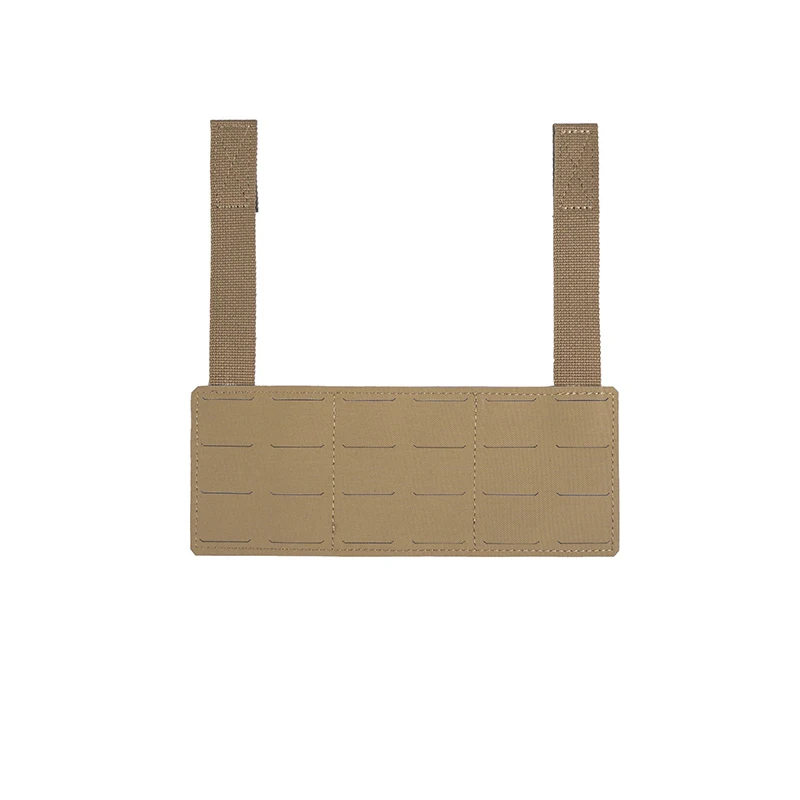Panel MOLLE frontal para portaplacas táctico, expansión modular - imagen 3
