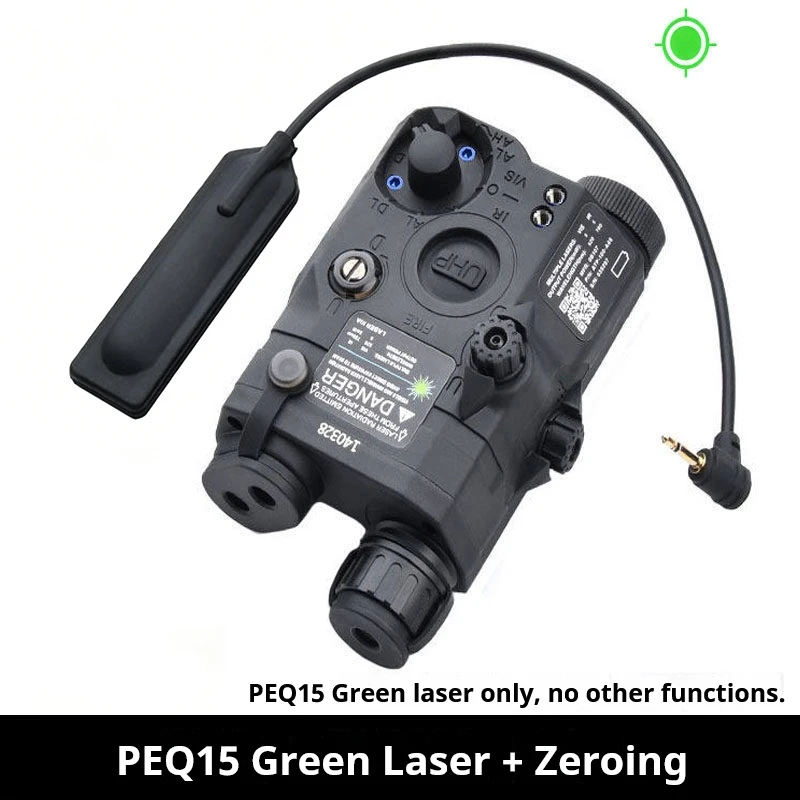 Element Linterna táctica PEQ-15 con punto rojo e indicador verde - imagen 3
