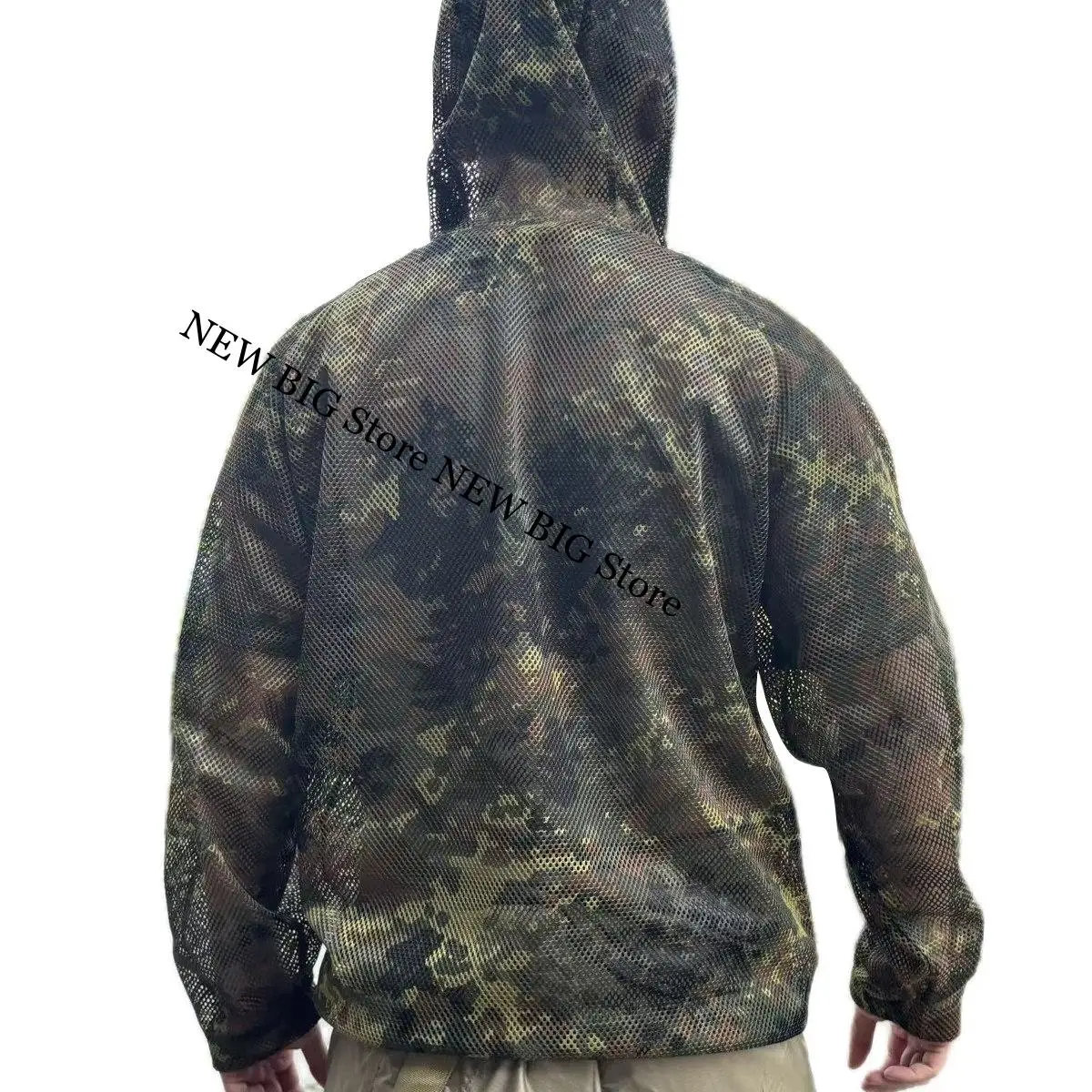Chaqueta táctica cortavientos capucha BISUOutdoor EMR ripstop transpirable - imagen 3