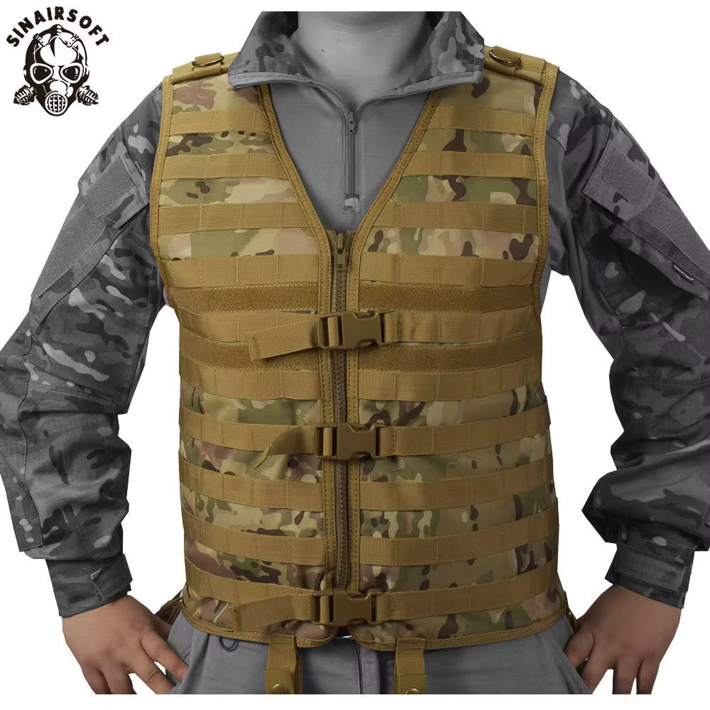 Chaleco táctico MOLLE ripstop con sistema de hidratación oculto - imagen 2