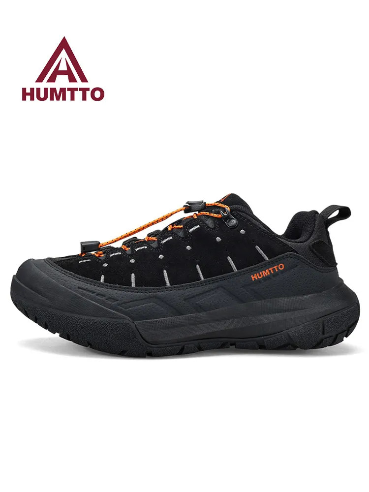 HUMTTO Botas de senderismo trekking piel vaca hombre transpirables - imagen 3