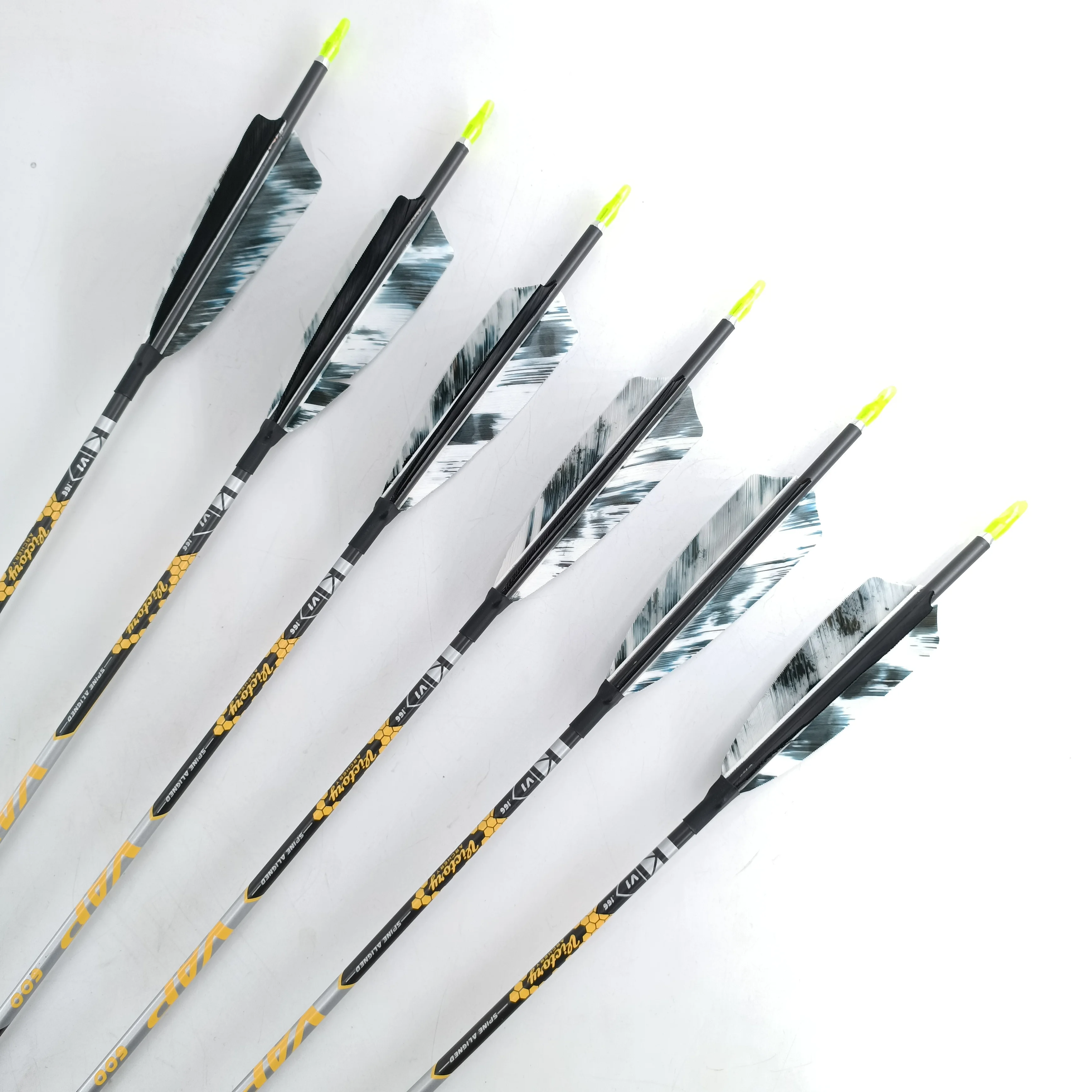 Flechas carbono completo para arco – Spine tiro al blanco - imagen 4