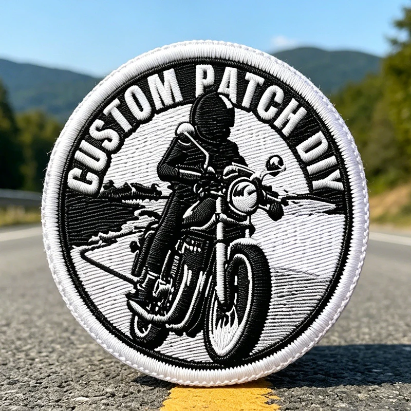 Parche bordado a medida personalizado con velcro para equipos - imagen 2
