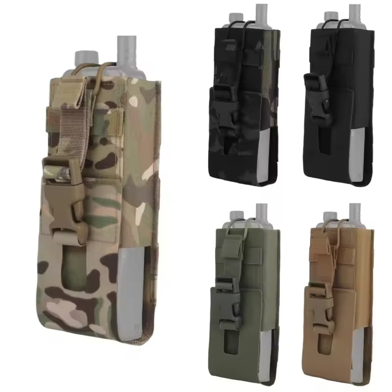 MPU5 PRC163 Bolsa para walkie talkie MOLLE ligera compatible Airsoft