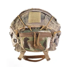 Bolsa trasera universal casco SC batería y contrapeso NVG