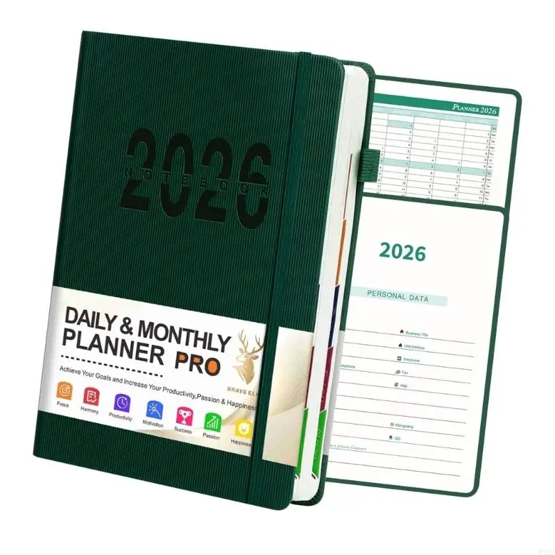 Cuaderno diario de planificación para trabajo con papel de calidad - imagen 3