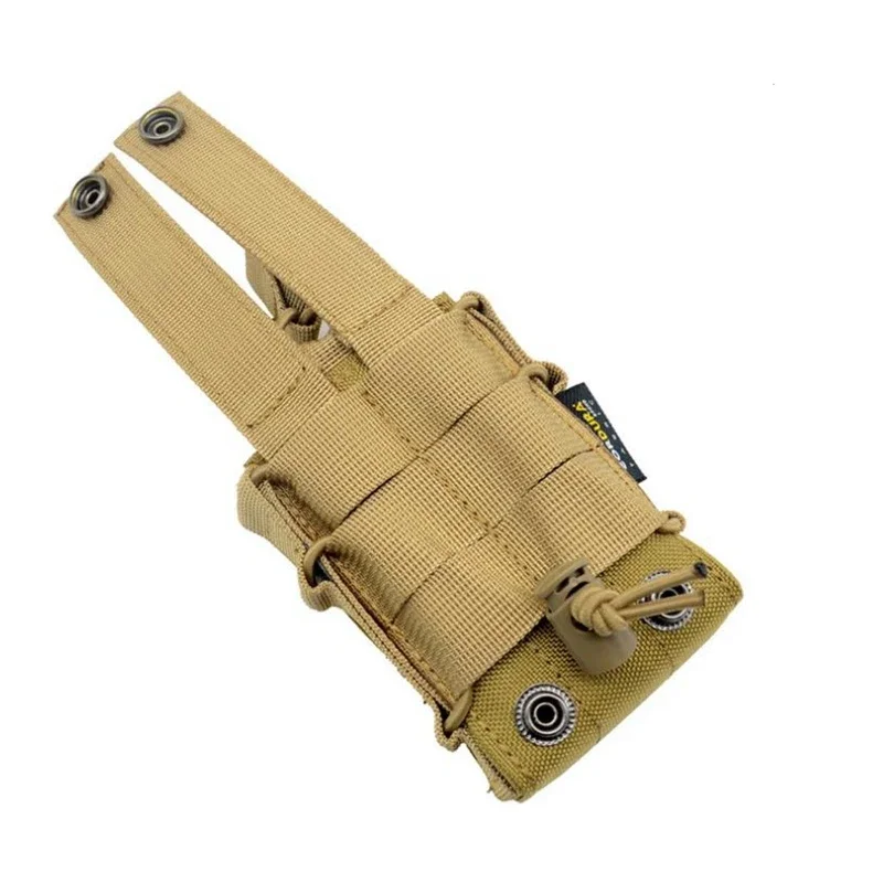 Porta-cargadores táctico MOLLE 5.56 1000D abierto M4/M16 y AK - imagen 2