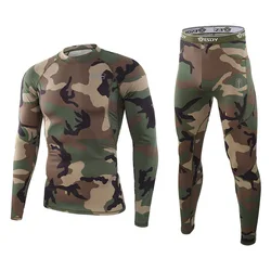 Calzón térmico camuflaje transpirable – Táctico elástico hombre