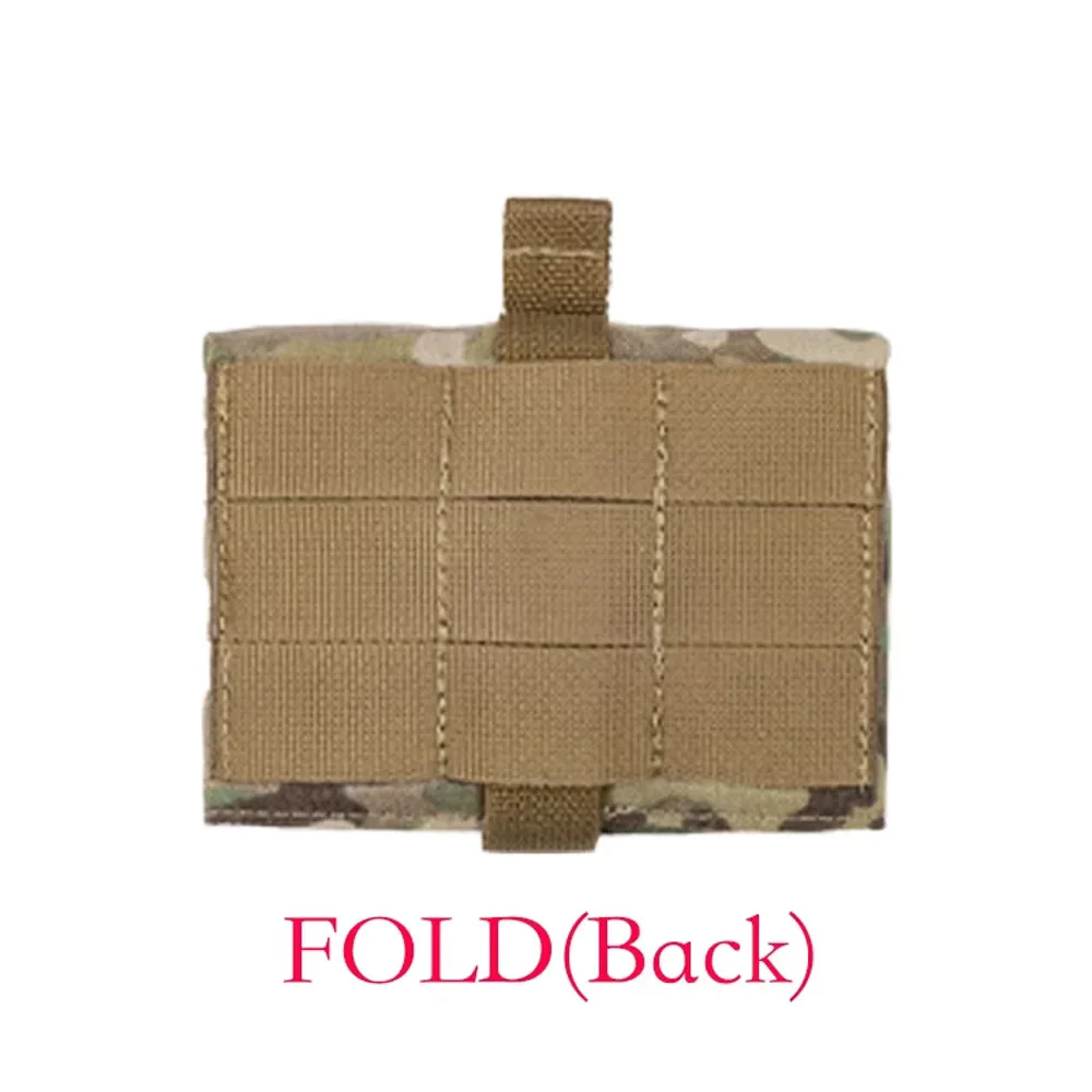 TT Bolsa de almacenamiento MOLLE plegable enrollable para exteriores - imagen 4