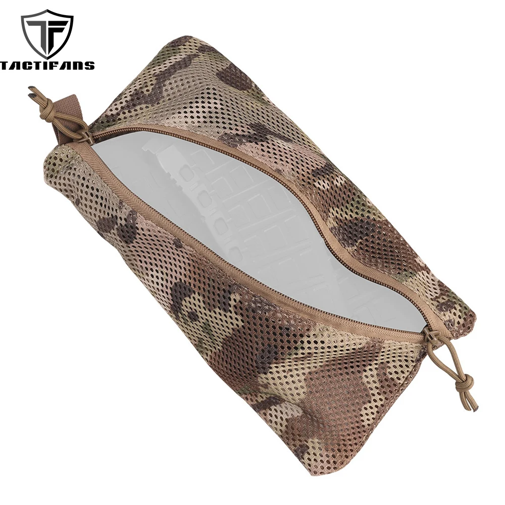 Bolsa táctica EDC modular de malla con cremallera bidireccional - imagen 2