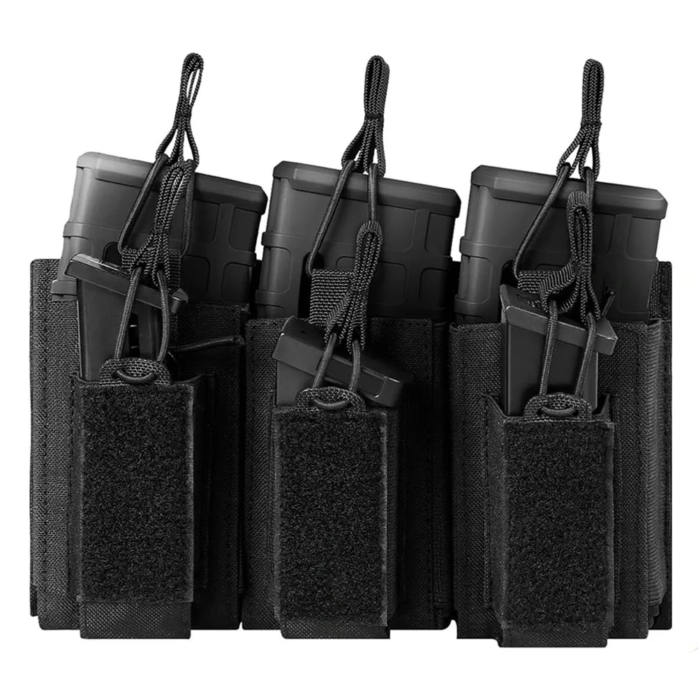 Bolsa MOLLE cargadores Triple Mag, funda táctica revistas - imagen 5
