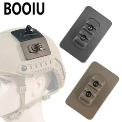BOOIU Soporte para casco táctico de liberación rápida con GoPro