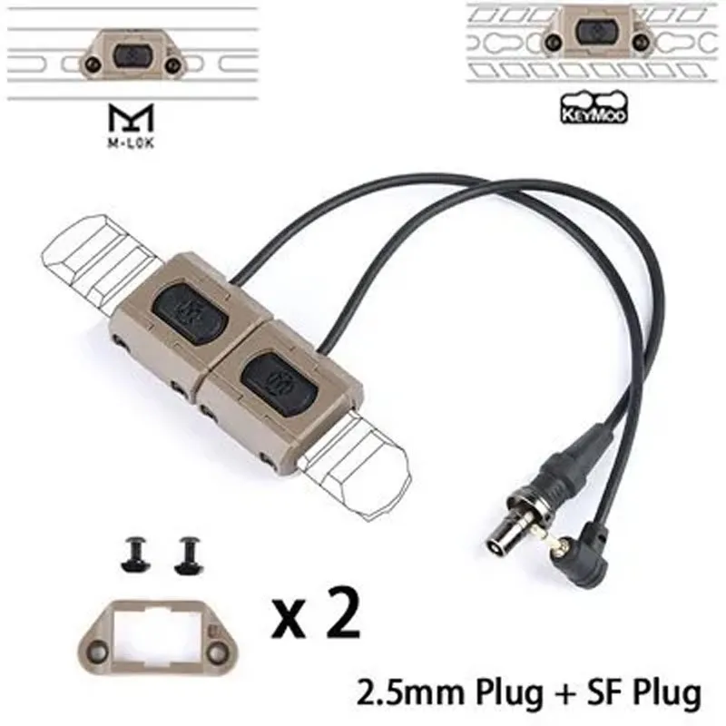 WADSN Modbutton interruptor remoto táctico M300 M600