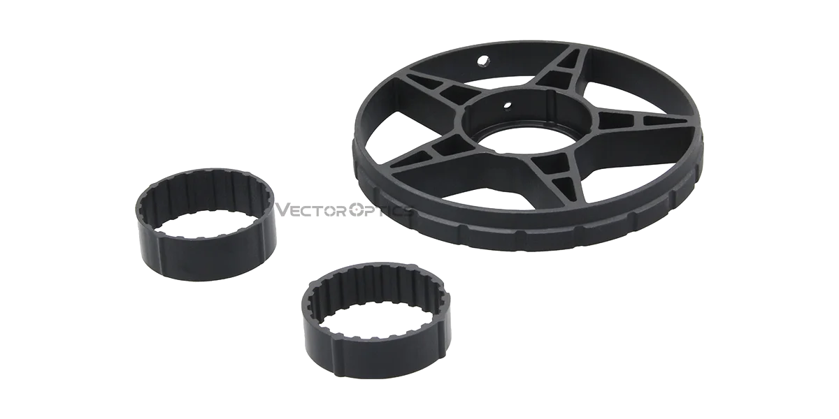 Adaptadores de plástico para perillas 32–34 mm