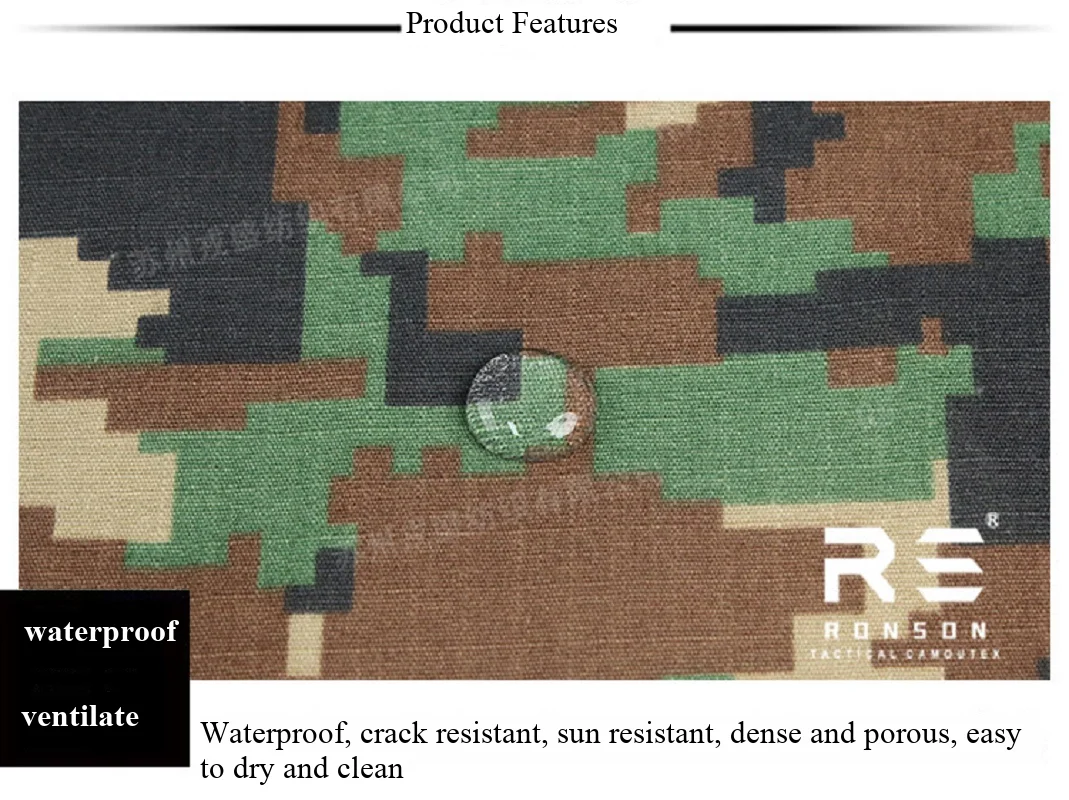 Tela transpirable MXG poliéster-algodón para gorras y ropa - imagen 3