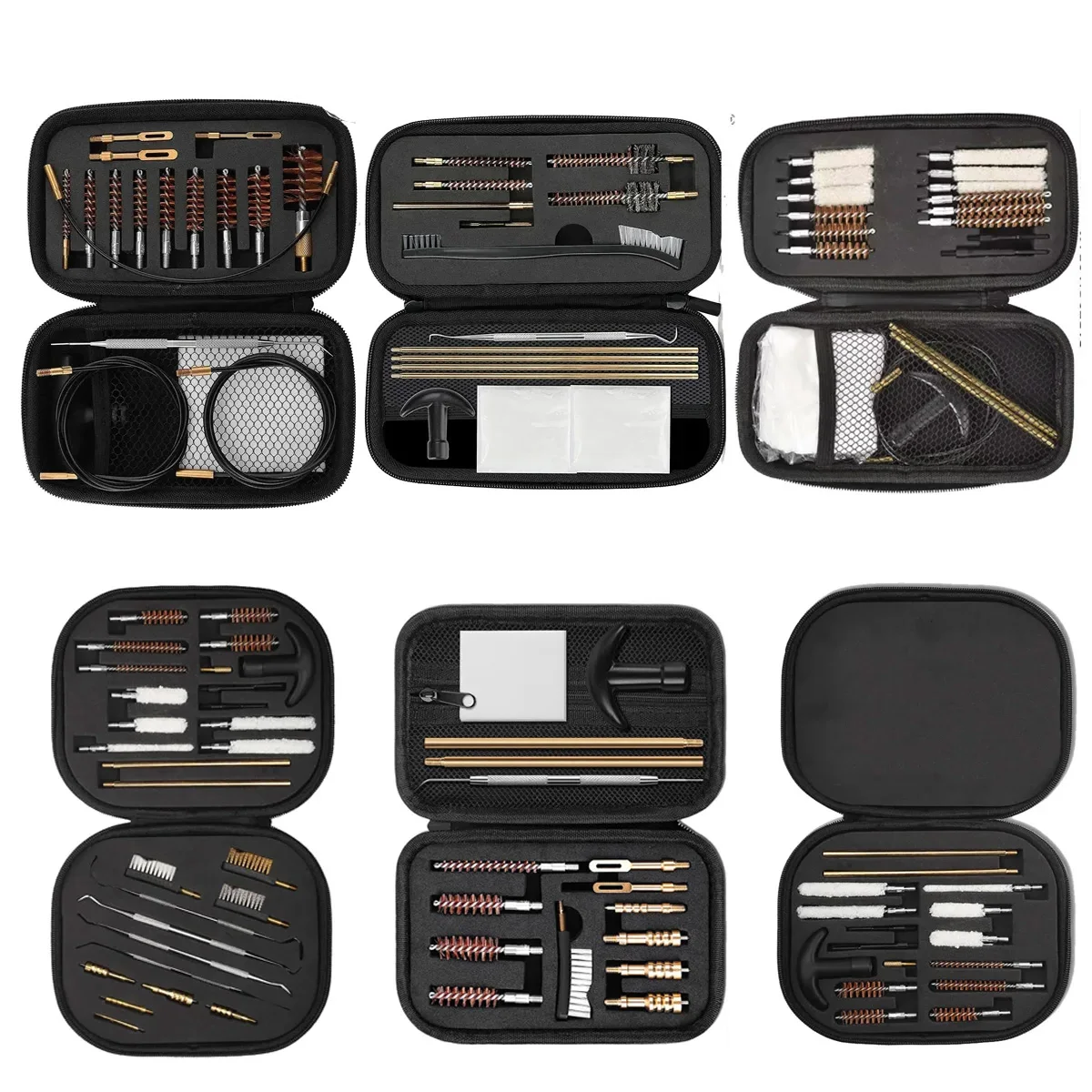 Kit de limpieza de armas para pistola G19 y rifles M16 AR15 AK74 - imagen 3