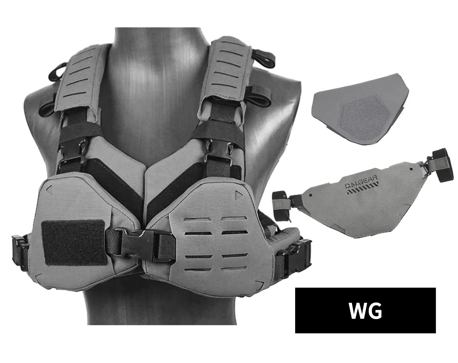 DMGear Chaleco Táctico Mujer Bikini Molle Protección Completa - imagen 5