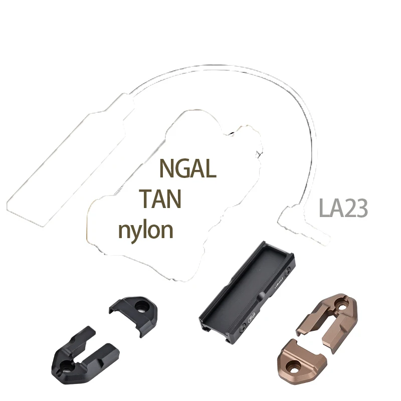WADSN NGAL luz estroboscópica táctica LED PEQ15 LA23 por presión