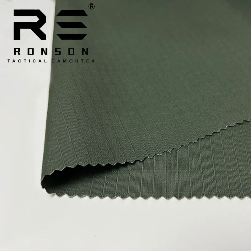 Tela táctica Ripstop liso para uniforme militar poli-algodón - imagen 2