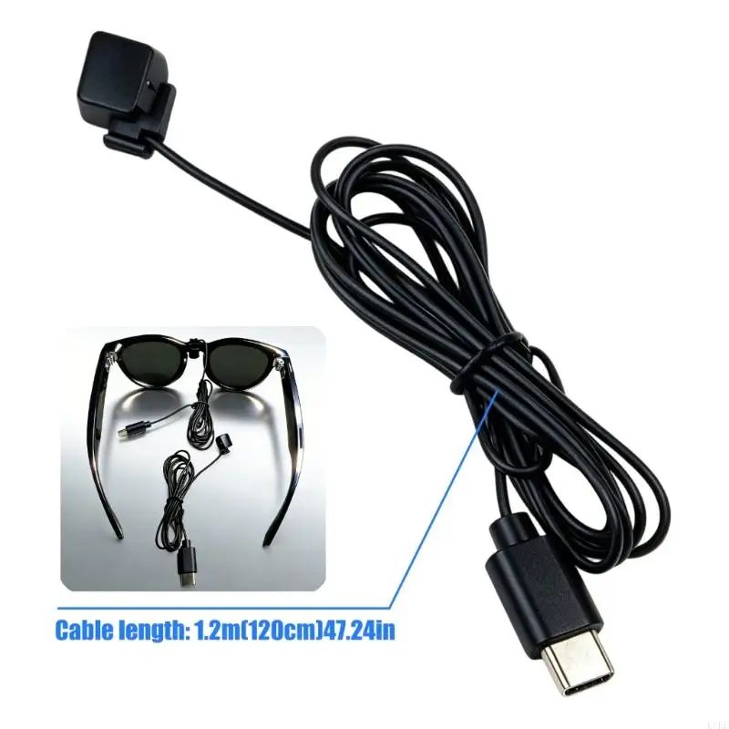 Cable de carga magnético USB‑C para gafas inteligentes - imagen 5