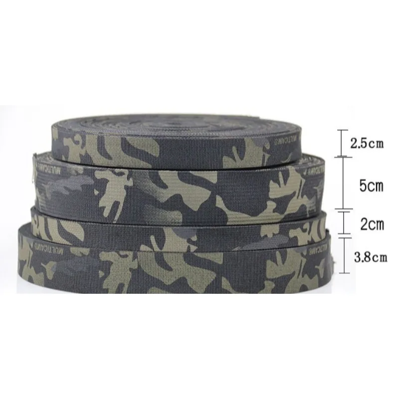MCBK Correas Molle camuflaje jacquard para táctica rígida DIY - imagen 5