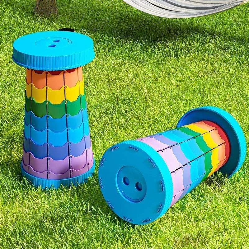 Taburete plegable regulable en altura para camping y senderismo - imagen 3