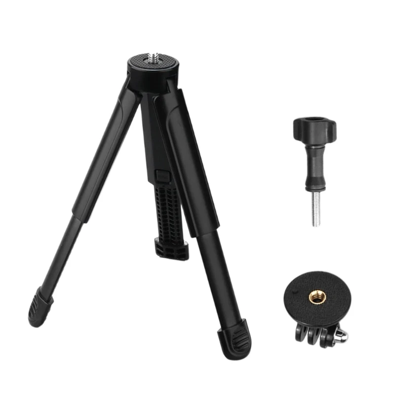 Mini trípode de escritorio extensible rosca estándar para cámara - imagen 3